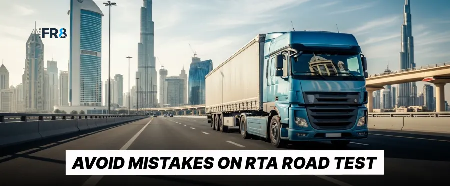 10 Mistakes Dubai Drivers Should Avoid in RTA Road Test